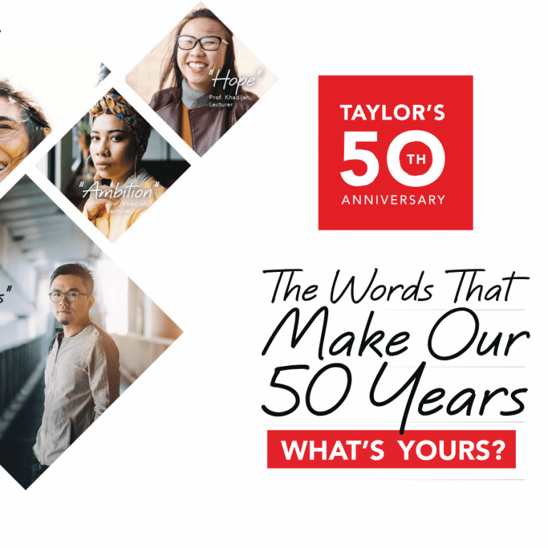 Celebrating Taylor's University 50th Anniversary at the Alumni Dinner, a gathering of distinguished alumni in 2018.
