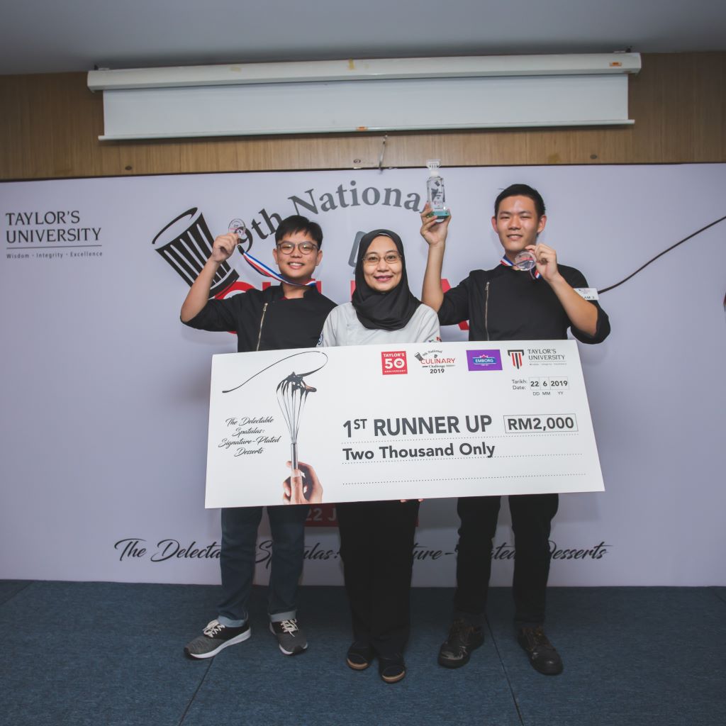 1st Runner Up winners.